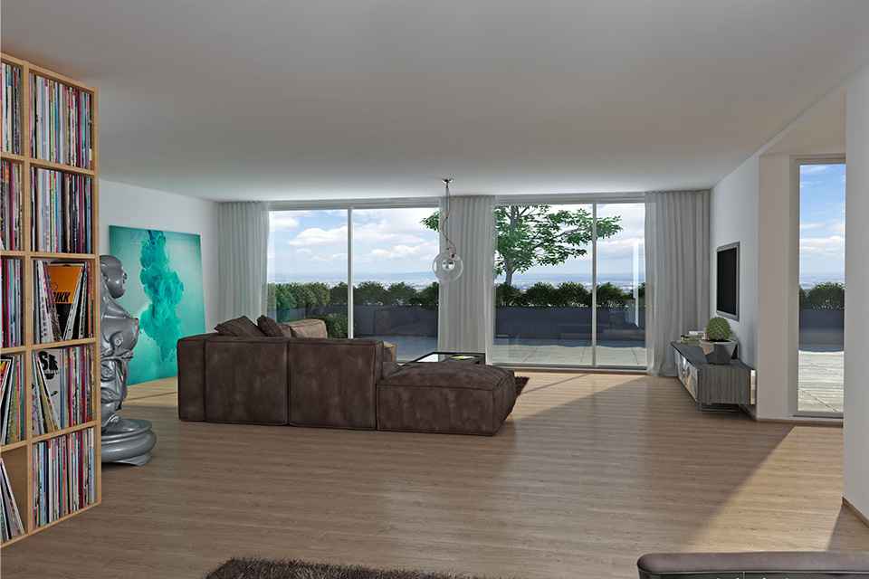 Foto: Immobilie Wohnzimmer